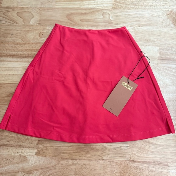 Girlfriend Collective Aspen Sport Skort Dragonfruit Pink - Picture 1 of 2